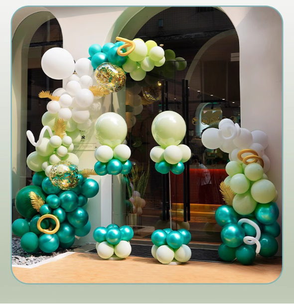 Bulk 2pcs DIY Adjustable Aluminum-Plastic Tube Arch and Heart Balloon Stand - Party and Wedding Decorations Wholesale