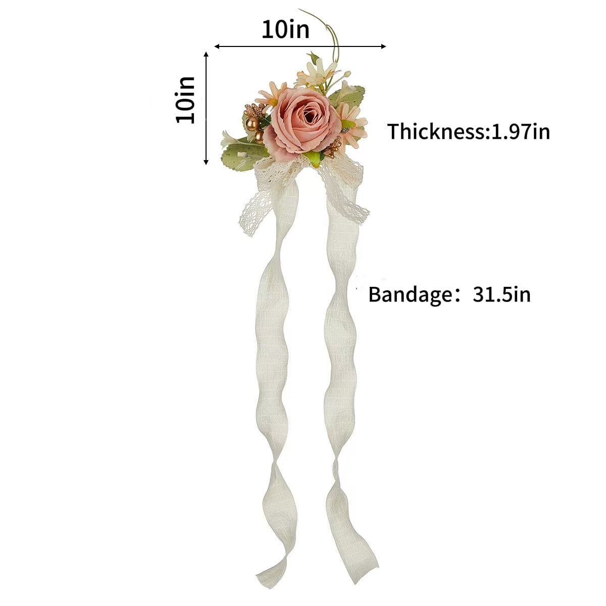 Bulk White Pink Wedding Bouquets Bride Bouquet Wrist Corsage Groom Boutonniere Wedding Flower Bridesmaid Wrist Corsage Party Wedding Decoration Wholesale