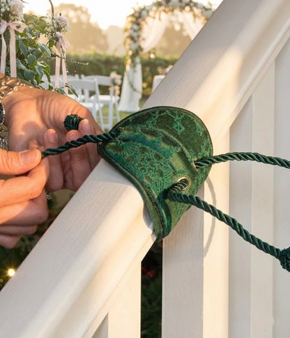 Railing Garland Ties - Fun Stylish & Practical Decor Fasteners for Railings