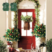 Lighted Artificial Christmas Urn Filler Bushes, Pre-lit, Outdoor, Bulk Quantity