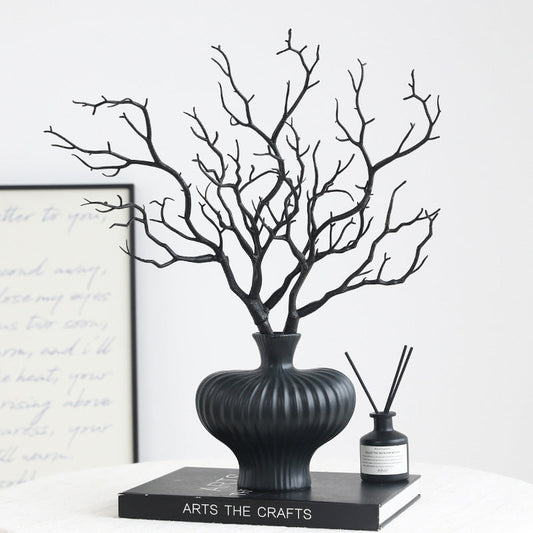 2025 Bulk Halloween Decoration Manzanita Branches Twigs for Table Centerpieces Artificial Plant