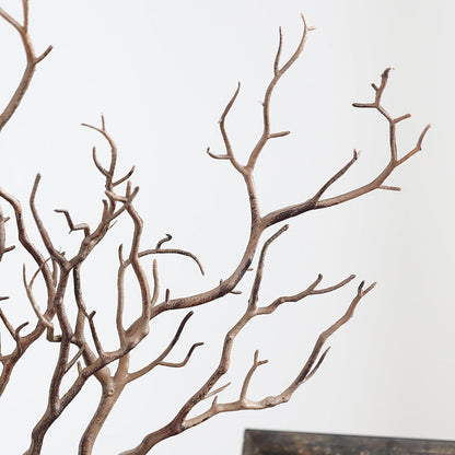 2025 Bulk Halloween Decoration Manzanita Branches Twigs for Table Centerpieces Artificial Plant