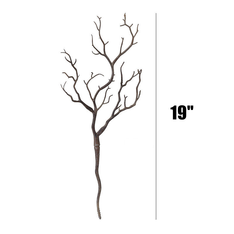 2025 Bulk Halloween Decoration Manzanita Branches Twigs for Table Centerpieces Artificial Plant