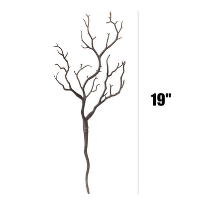 2025 Bulk Halloween Decoration Manzanita Branches Twigs for Table Centerpieces Artificial Plant