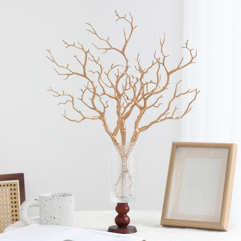 2025 Bulk Halloween Decoration Manzanita Branches Twigs for Table Centerpieces Artificial Plant