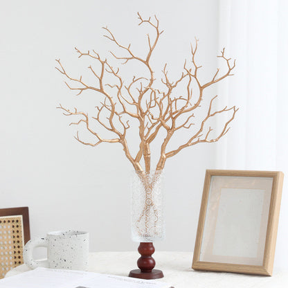 2025 Bulk Halloween Decoration Manzanita Branches Twigs for Table Centerpieces Artificial Plant