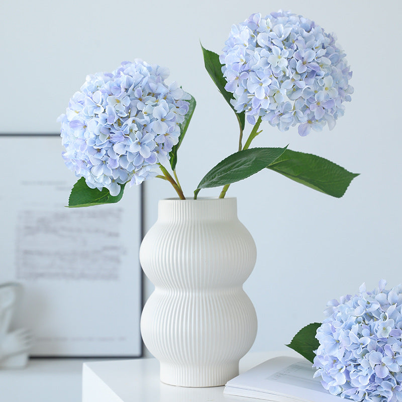 10 Pcs Extra Large Artificial Hydrangea Flower Stems 20-25 Inch Silk Bulk for Wedding Centerpieces and Home Decor