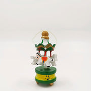 6 Pcs Carousel Ornament Sets with Rope for Christmas Tree Decor Bulk Holiday Decorations