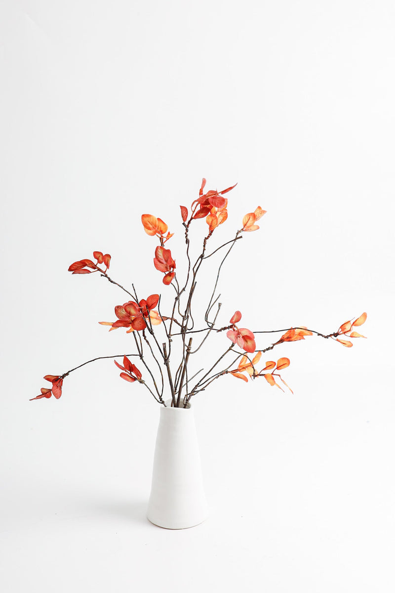 20 Inch Artificial Banyan Leaves 8 Twigs Bulk Silk Foliage