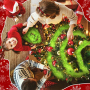 3 Pack 20 Ft Artificial Christmas Feather Garland for Tree Mantel Holiday Decor Bulk