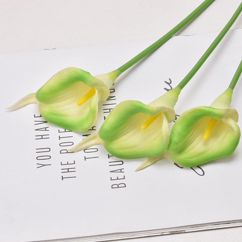 20 Pcs 13 Inch Artificial Calla Lily Bouquet Faux Silk Flowers Bulk