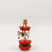6 Pcs Carousel Ornament Sets with Rope for Christmas Tree Decor Bulk Holiday Decorations