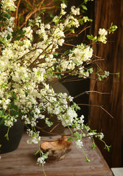 39 Inch Artificial Silk Blooming Willow Stems Branches Bulk Quantity