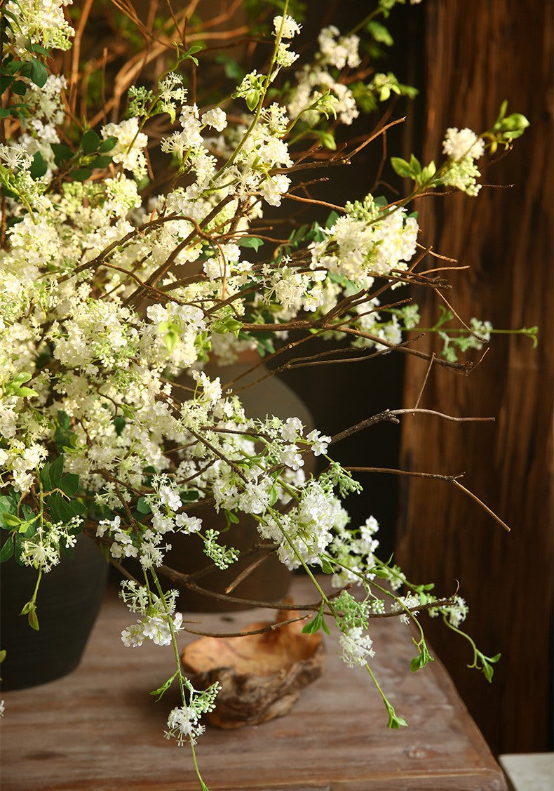 39 Inch Artificial Silk Blooming Willow Stems Branches Bulk Quantity