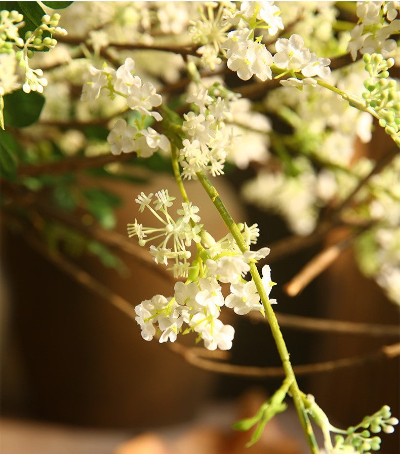 39 Inch Artificial Silk Blooming Willow Stems Branches Bulk Quantity