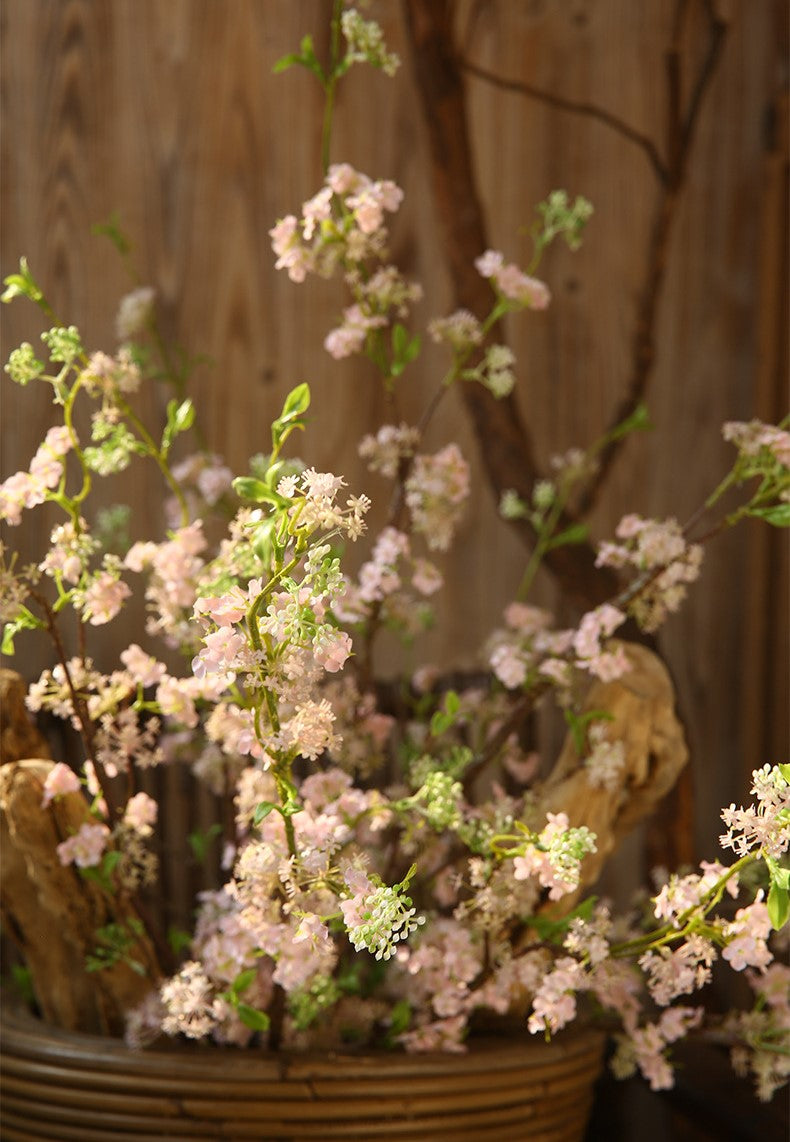39 Inch Artificial Silk Blooming Willow Stems Branches Bulk Quantity