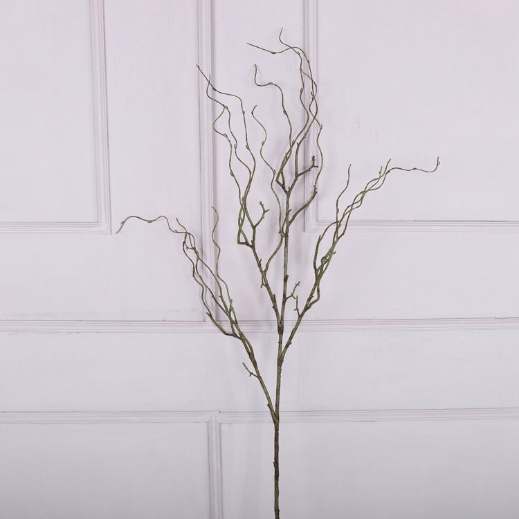 3 Pcs 47 Inch Extra Large Long Curly Willow Corkscrew Artificial Branches for Floor Vase