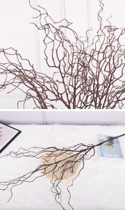 3 Pcs 47 Inch Extra Large Long Curly Willow Corkscrew Artificial Branches for Floor Vase