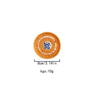 Vietnamese Autumn Vine Woven Coasters | Hollow-Out Design Heat-Resistant Table Mats 3.1"/3.9"/5.1"