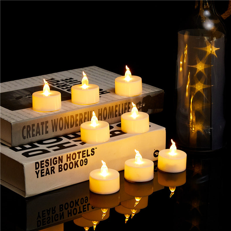 Bulk Flameless LED Tea Lights Candles for Party Wedding Birthday Gifts Home Decoration Wholesale