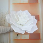 23.6 Inch Giant Artificial Rose Stems 10 Pcs Large PE Foam Flowers for Wedding Backdrops and Event Decor