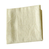 Linen-Cotton Napkins for Home Kitchen - 15.75x15.75 Inches Solid Color Square Dinner Napkins/Tea Towels