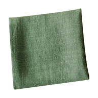Linen-Cotton Napkins for Home Kitchen - 15.75x15.75 Inches Solid Color Square Dinner Napkins/Tea Towels