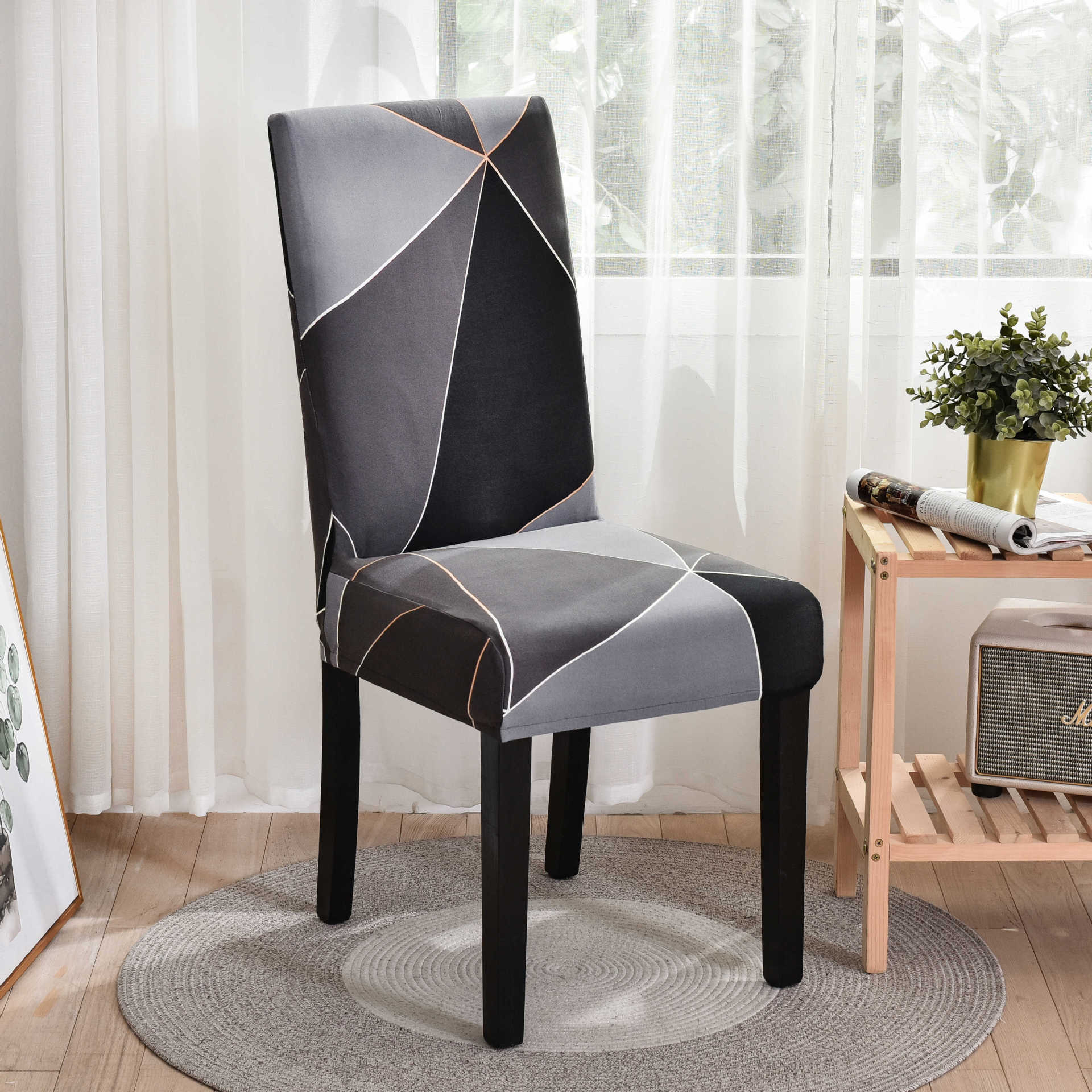 Bulk Waterproof Spandex Dining Chair Slipcover Milk Fiber Fabric Stretch Removable Chair Cover for Hotel Dining Room Ceremony Banquet Wedding Party Wholesale