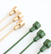 3 Pcs Artificial Plastic Stems 24 Inch Bulk Preserved Floral Supplies