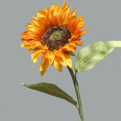 23 Inch Silk Sunflower Stems 10 Pcs Artificial Flowers for Table Centerpieces