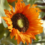 23 Inch Silk Sunflower Stems 10 Pcs Artificial Flowers for Table Centerpieces