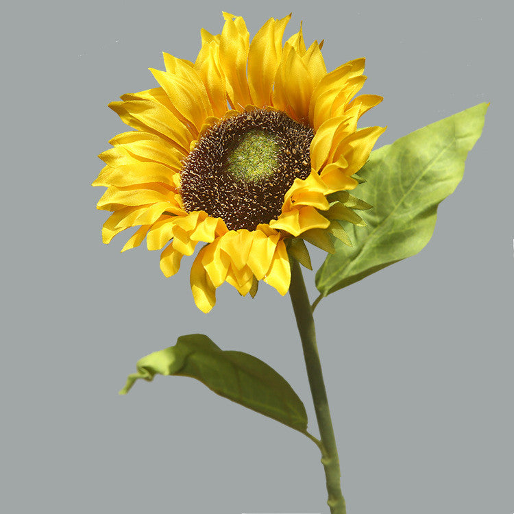 23 Inch Silk Sunflower Stems 10 Pcs Artificial Flowers for Table Centerpieces
