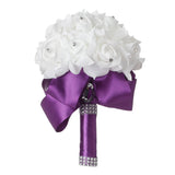 Bulk 6" Foam Rose Bouquets Wedding Bouquets for Bride & Bridesmaids Wholesale