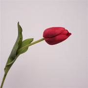 Real Touch Tulip Bud Stem, 12 Inch, Artificial Silk Flower