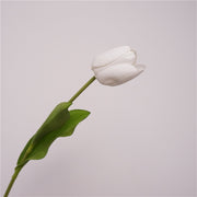 Real Touch Tulip Bud Stem, 12 Inch, Artificial Silk Flower