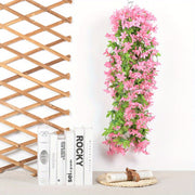 Artificial Hanging Spring Flower Garland 6 Ft UV Resistant Bulk Patio Garden Decor