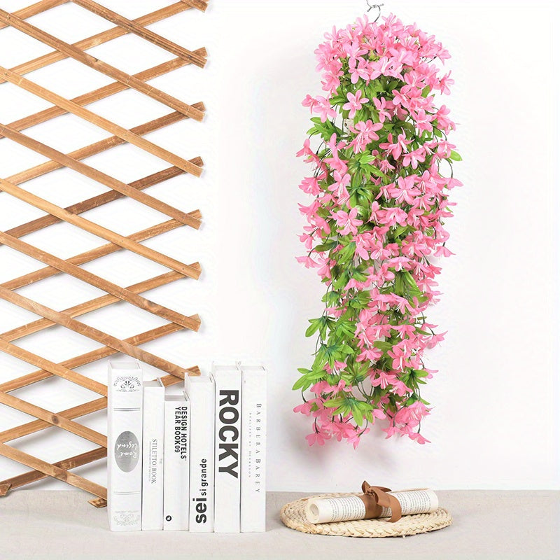 Artificial Hanging Spring Flower Garland 6 Ft UV Resistant Bulk Patio Garden Decor