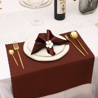 Bulk 2 pcs Satin Hollow Lace Napkins Restaurant Wedding Party Dinner Decoration Wholesale