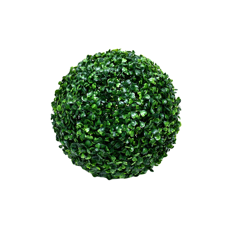 Artificial Boxwood Topiary Ball 6 Inch Green Faux Plant Decorative Garden Wedding Outdoor Ball
