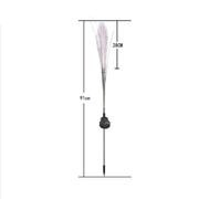 36 Inch Pampas Grass Solar LED Light Insert Lamp Outdoor Garden Decoration Bulk