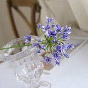 29 Inch Agapanthus Stems Lily of The Nile Flowers 10 Pcs Silk Artificial Bulk