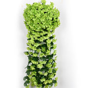 2 Pcs Faux Weeping Begonia Hanging Silk Plants Garland for Outdoors
