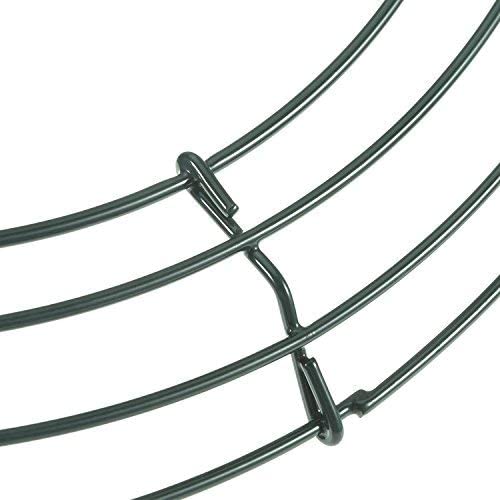 2 Pack Round Metal Wire Wreath Frames for DIY Crafts & Floral Decorations, Bulk Wholesale