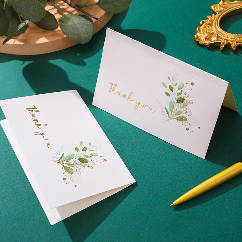 Bulk 6 Pcs Foil Stamped Thank You Cards with Envelopes 3.94x5.91 Inches Wedding Baby Shower Bridal Shower Gratitude Cards Wholesale