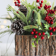 Christmas Tabletop Ornament 10 Inch Artificial Decorative Holiday Accent