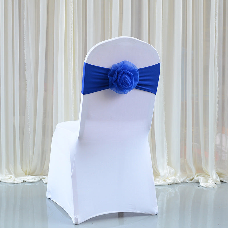 Bulk 10 Pcs Organza Bow Chair Sashes for Banquet Parties Decoration Wholesale