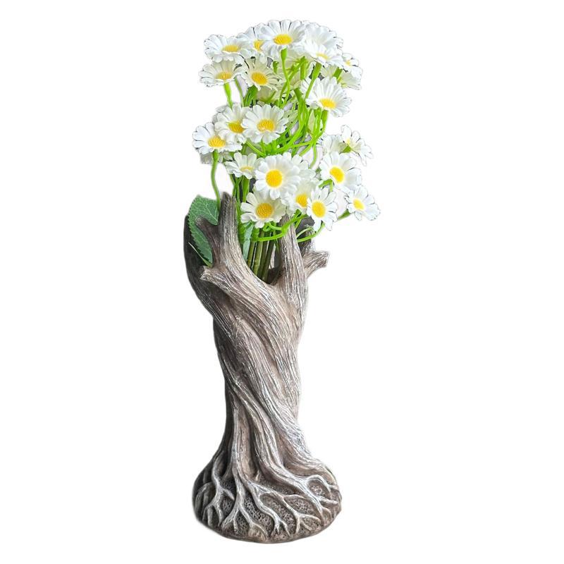 Bulk Tree Trunk Shaped Vase for Home Decor – Artistic Floral Centerpiece Display Stand for Elegant Flower Arrangements