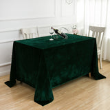 Bulk 2Pcs Crushed Velvet Rectangular Tablecloth Luxurious Wedding and Dining Table Decoration Wholesale