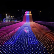 Bulk 10 Pcs Mesh String Lights Outdoor Fishing Web Decorative Lights for Holiday