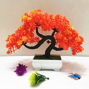 12 Inch Artificial Bonsai Pine Tree Potted Plant 9 Inch 12 Styles Bulk Wholesale